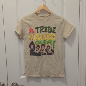 A Tribe Called Quest  Beige Graphic Tee In Size Small Guc